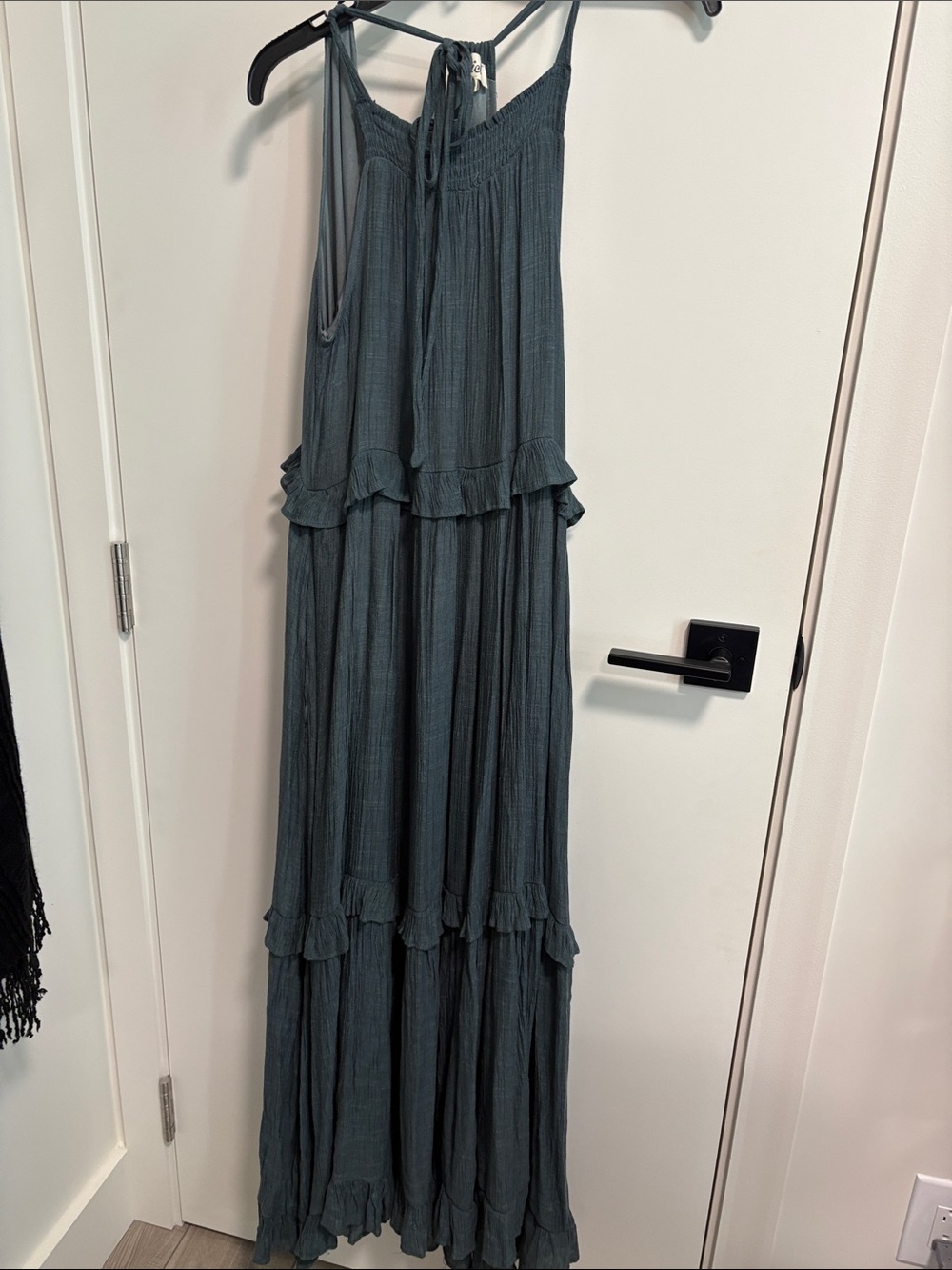 Listicle Women's Tiered Maxi Dress in Teal